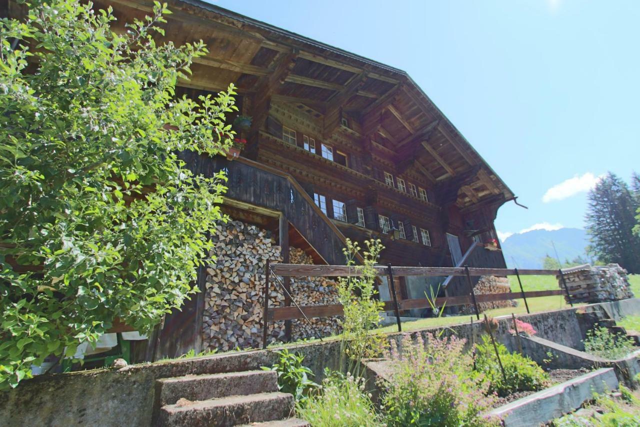 Les Favrod Apartment L'Etivaz Bagian luar foto